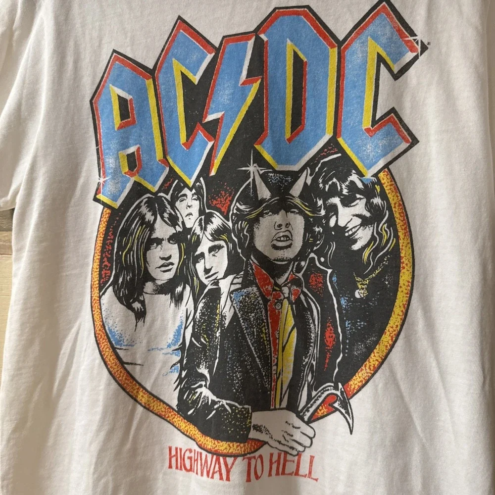 ACDC Daydreamer HIGHWAY TO HELL American Tour 1979 T-Shirt Single Stitch‎ SMALL